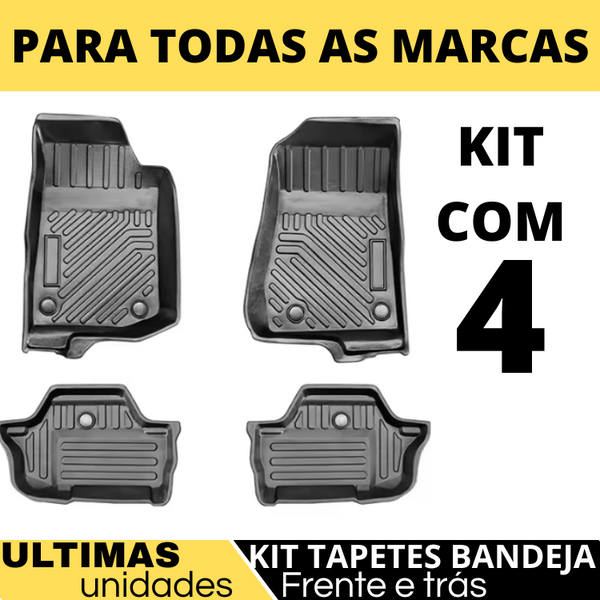 KIT TAPETES BANDEJA C/4 UNIDADES [OFERTA ESPECIAL]
